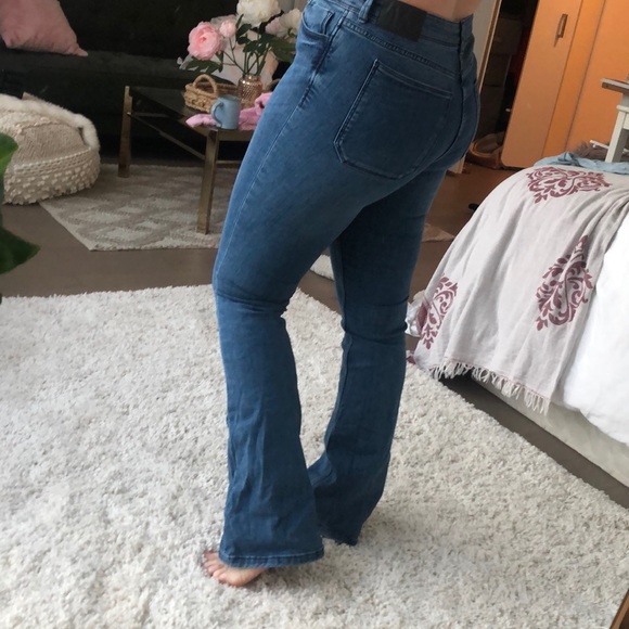 hm mini flare jeans